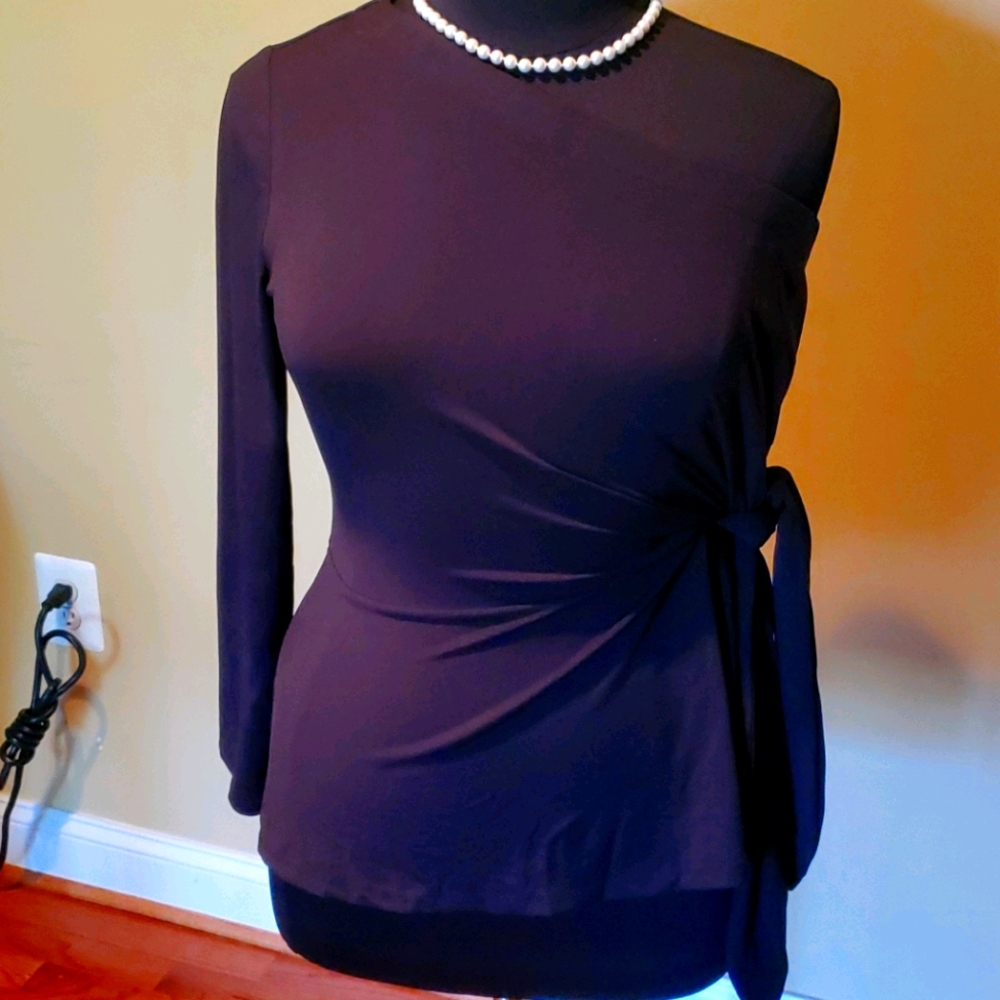 Eloquii one shoulder blouse